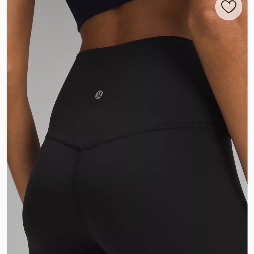Lululemon high rise align 21” leggings in navy size 4 - Picture 5 of 8